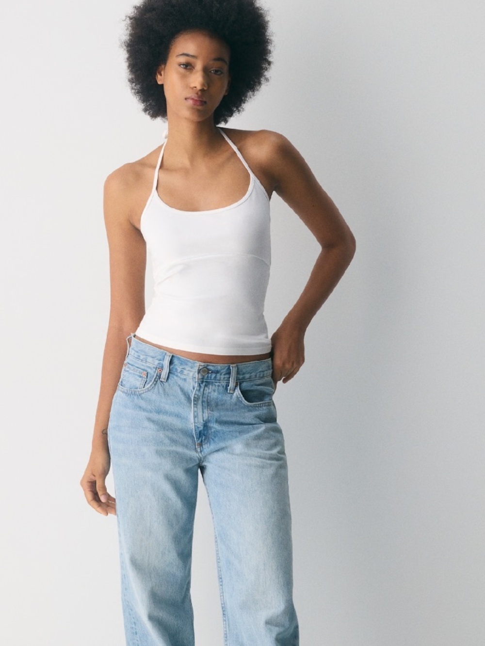 HomeStretch™ Smooth Deejay Halter Top